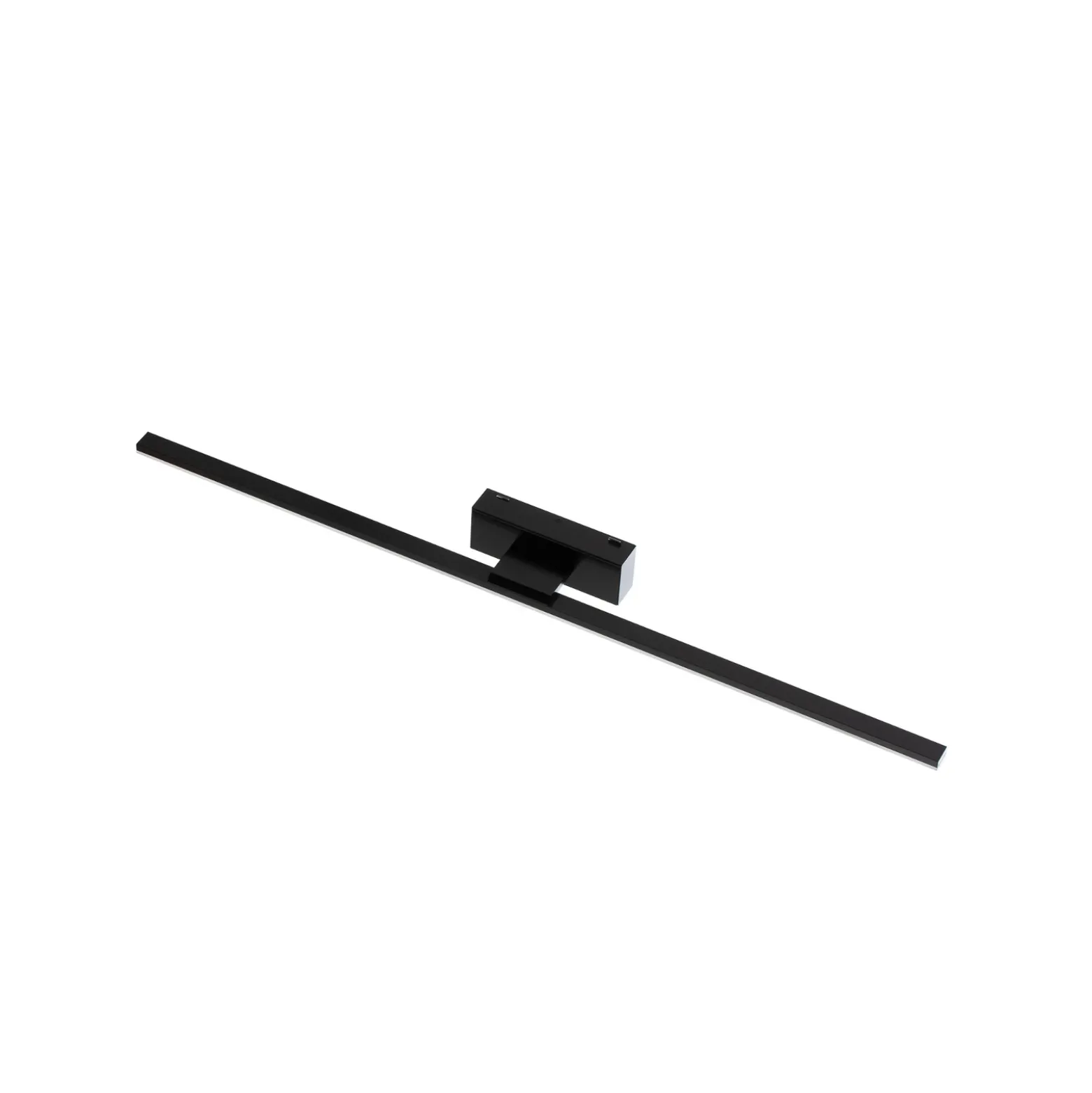 Aplique de pared LED Miroir 80 cm negro 3000K