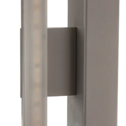 Aplique de pared LED Miroir de 40 cm, aluminio, 4000 K