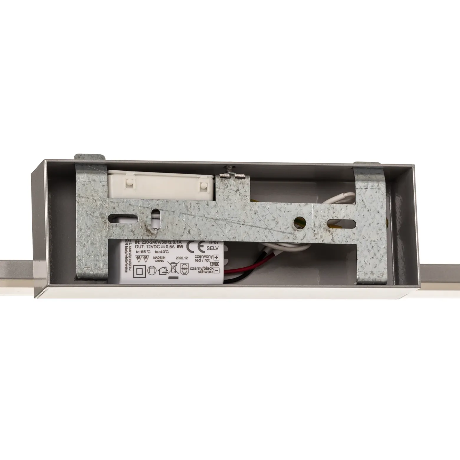 Aplique de pared LED Miroir de 40 cm, aluminio, 4000 K