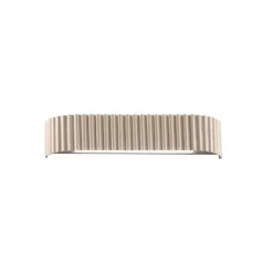 Aplique de pared LED Niike, color dorado, ancho 40 cm, metal, CCT