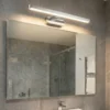 Aplique de pared LED ORBIS DISC BAR de OSRAM, cromada, 40 cm, IP44, CCT