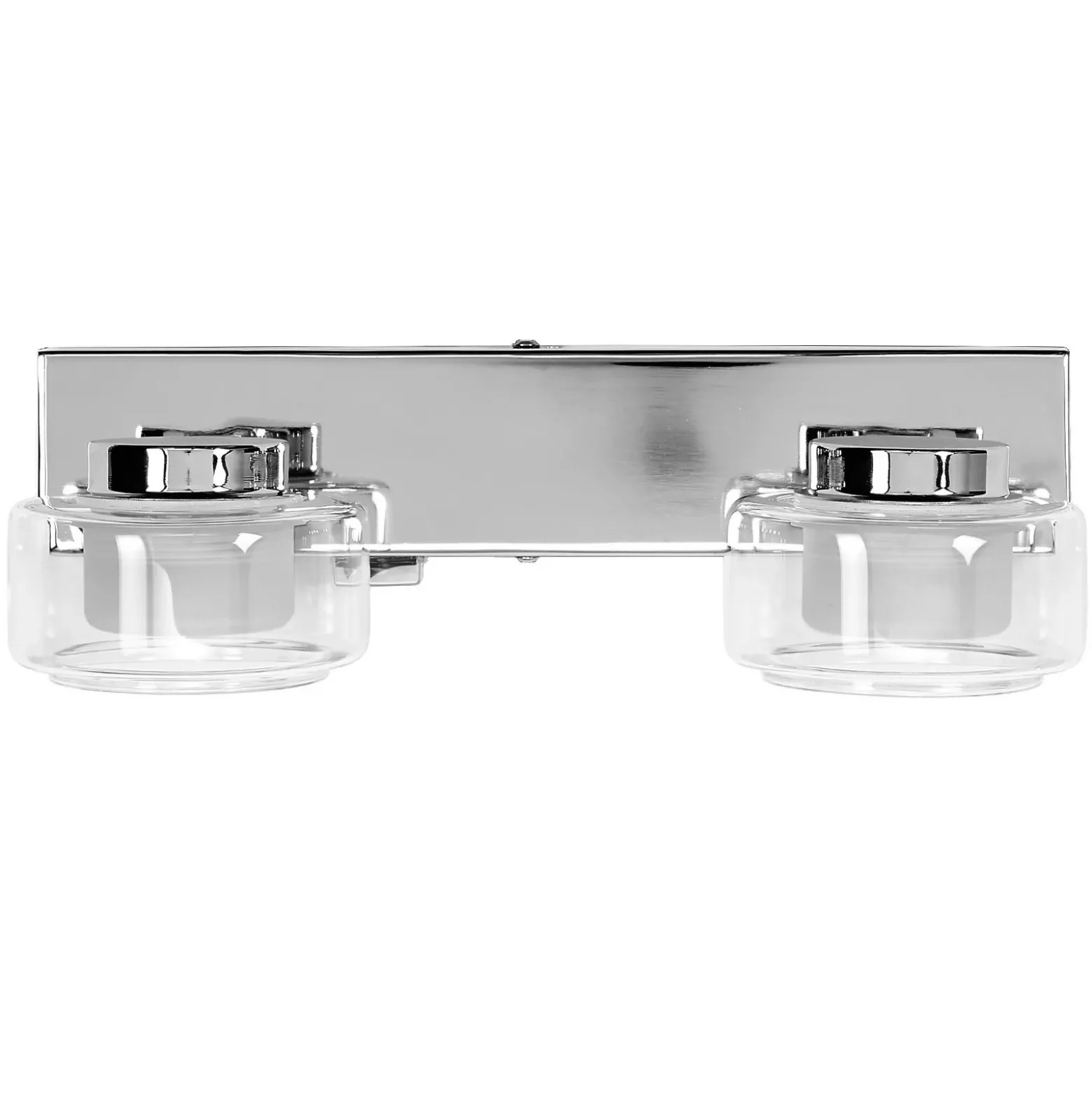 Aplique de pared LED ORBIS FLAME de OSRAM, cromada, 2 luces, CCT, IP44
