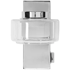 Aplique de pared LED ORBIS FLAME de OSRAM, cromada, metal, IP44, CCT