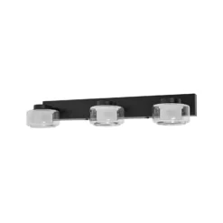 Aplique de pared LED ORBIS FLAME de OSRAM, negro, 3 luces, CCT IP44