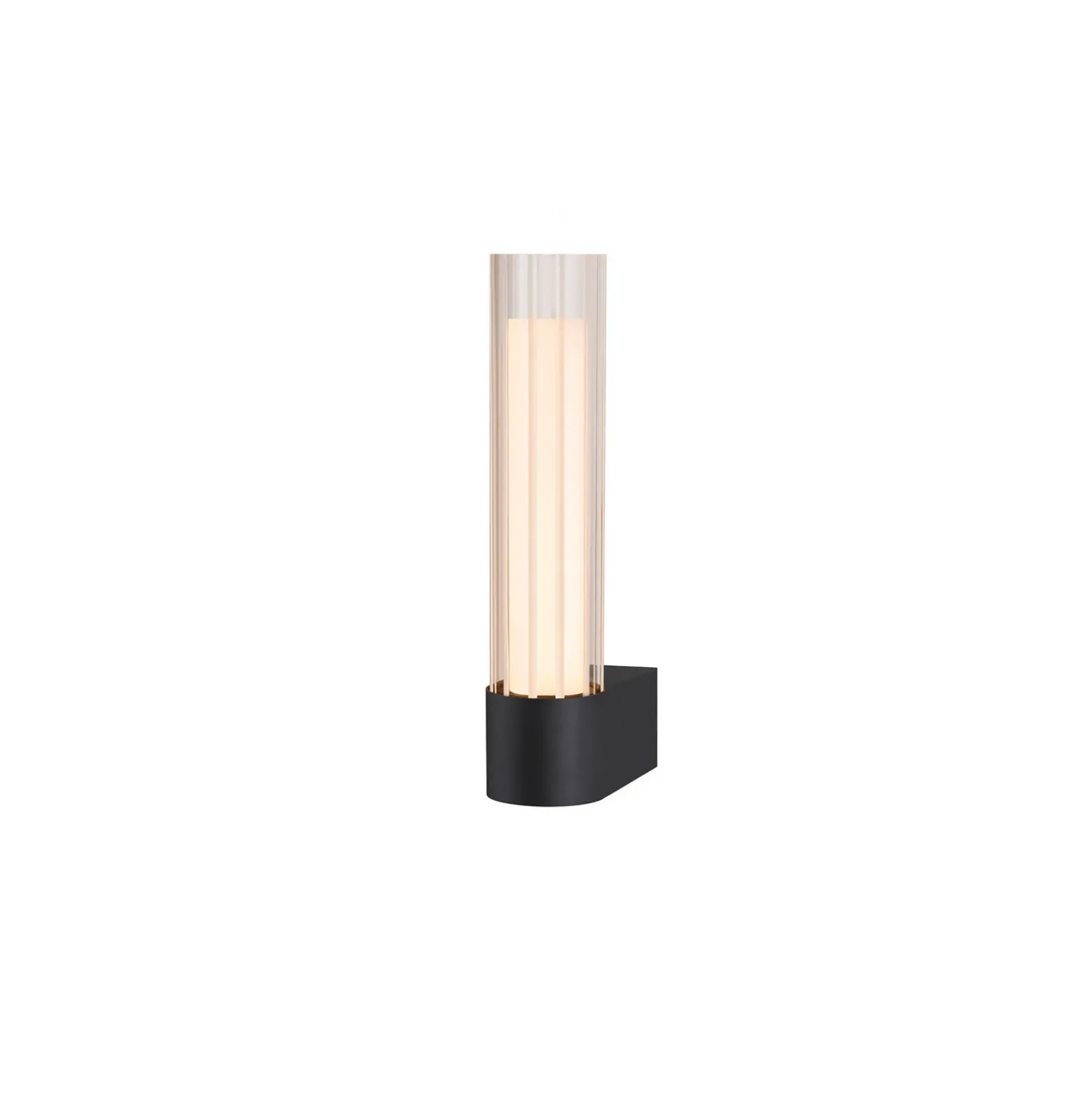 Aplique de pared LED para baño SLV Lygant, modelo individual, negro, aluminio