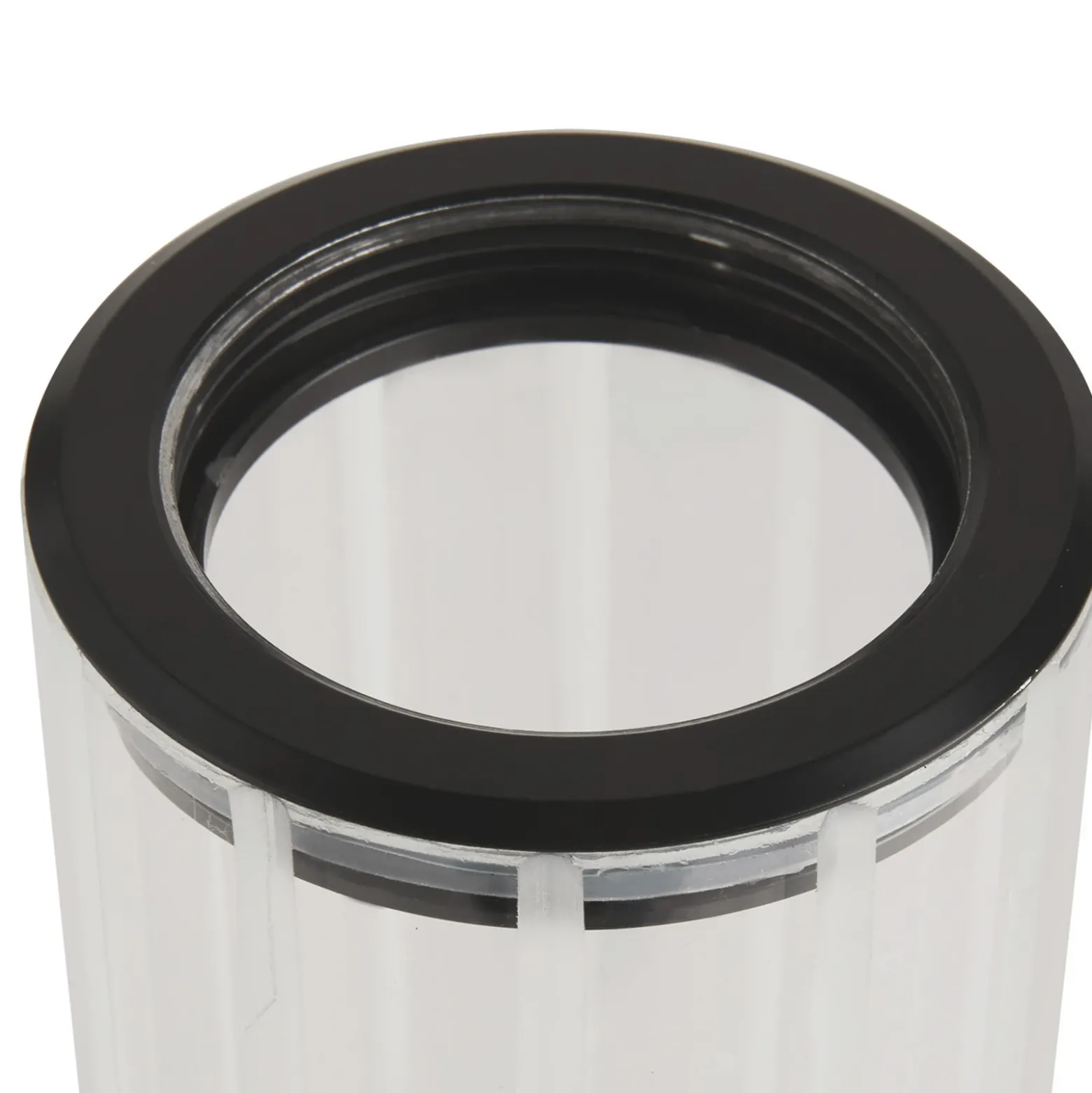 Aplique de pared LED para baño SLV Lygant, modelo individual, negro, aluminio
