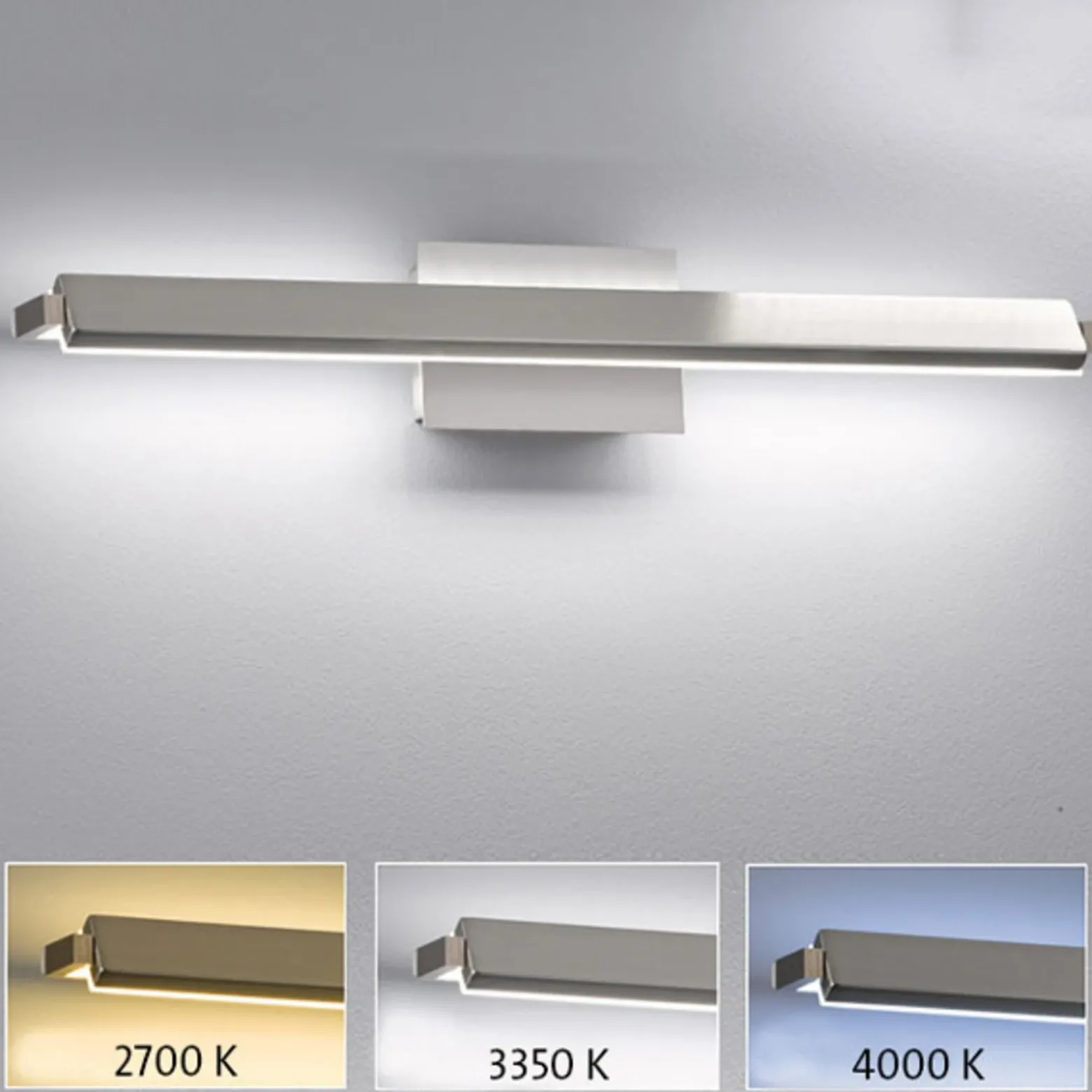 Aplique de pared LED Pare TW, atenuador, 3 colores de la luz 60cm