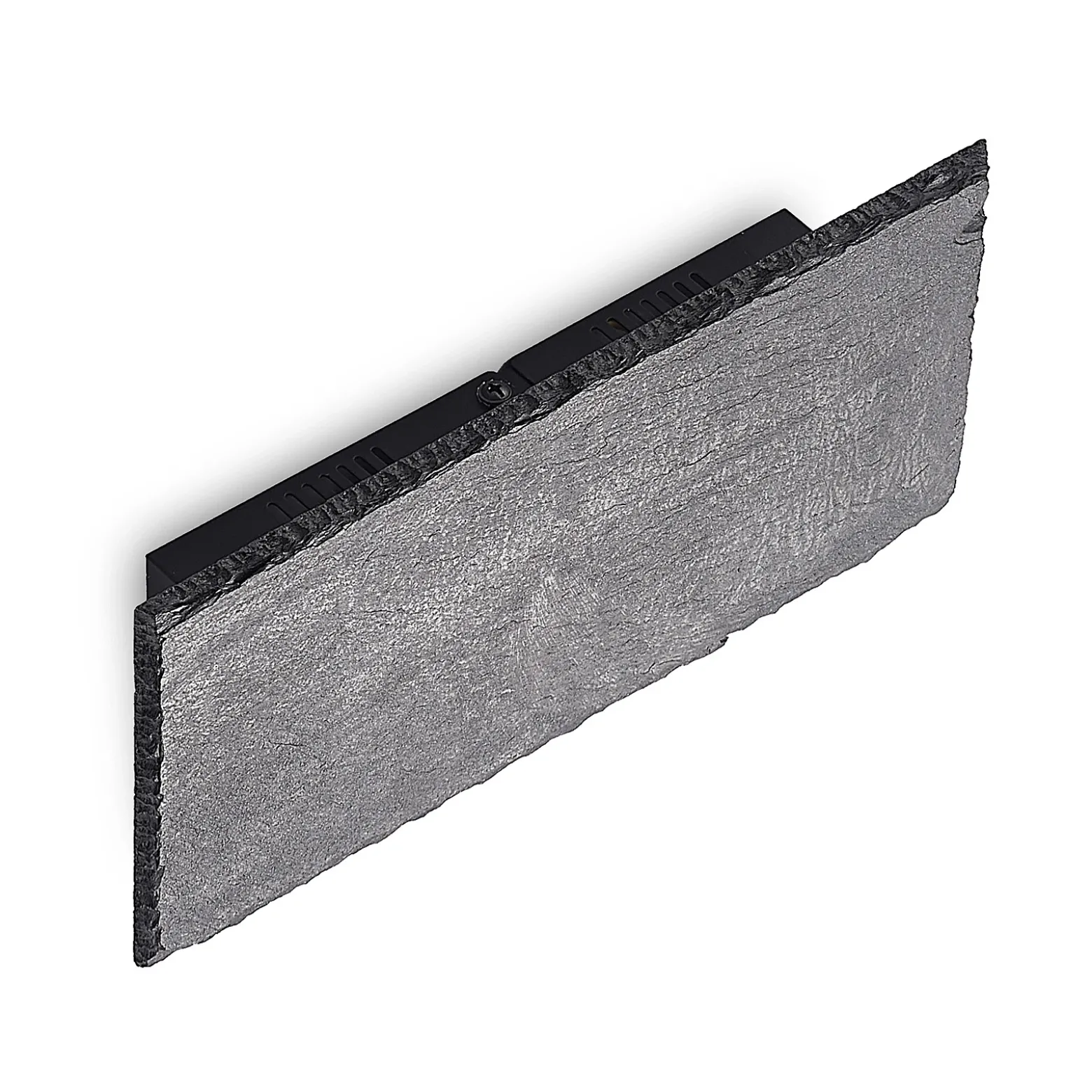 Aplique de pared LED Peetu de Lindby, 22 cm de largo, pizarra, atenuable