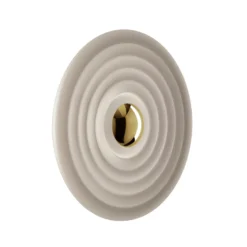 Aplique de pared LED Press Sphere de Tom Dixon, esmerilado, Ø 35 cm