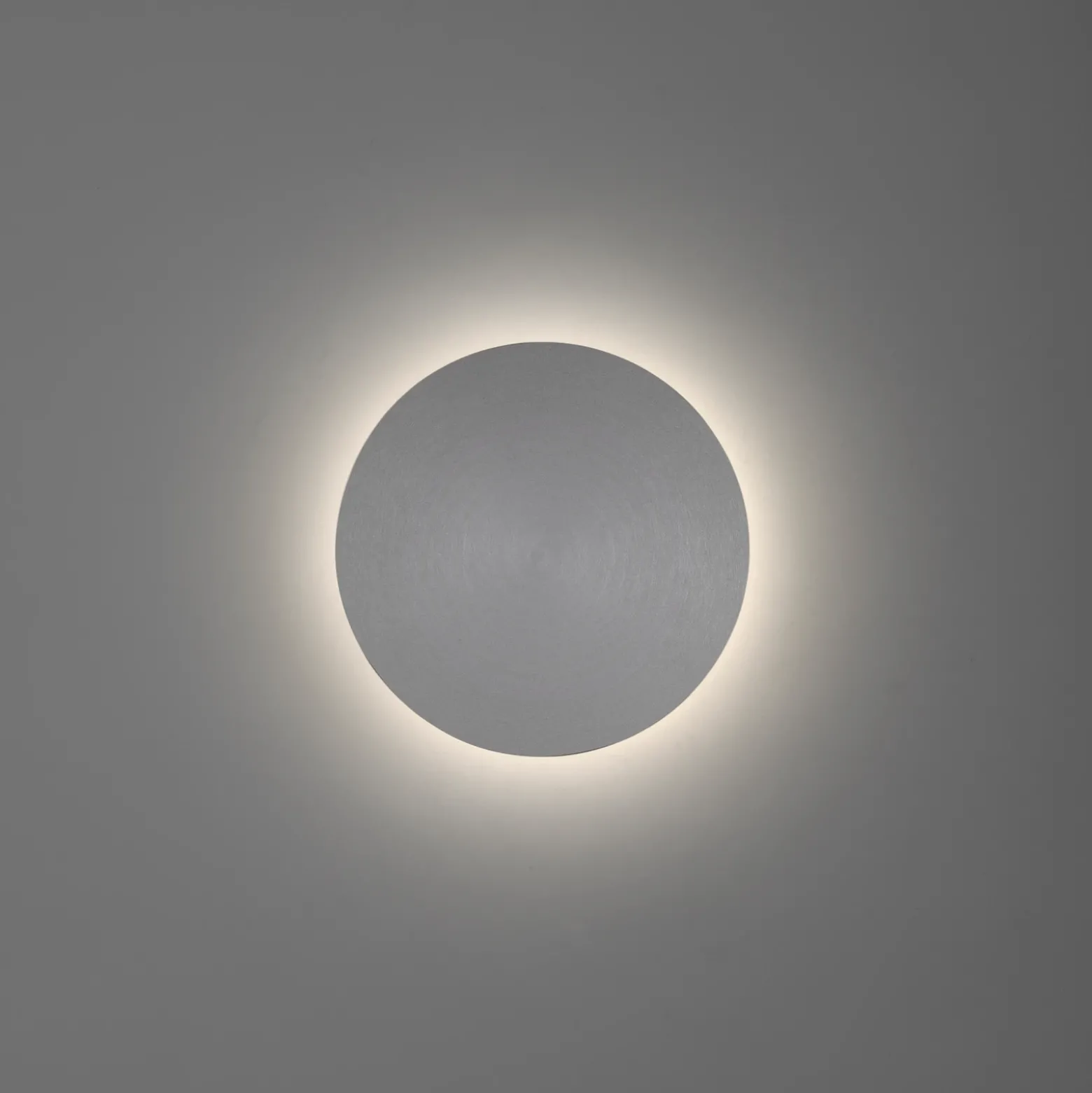 Aplique de pared LED Puntua Ø 18 cm gris