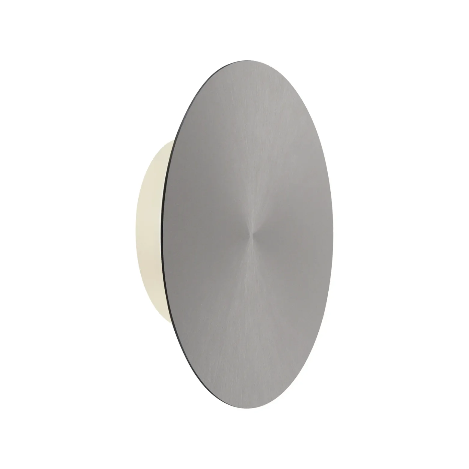 Aplique de pared LED Puntua Ø 18 cm gris