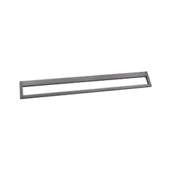 Aplique de pared LED PURE Puro, gris, 100 cm de ancho, aluminio, atenuador de