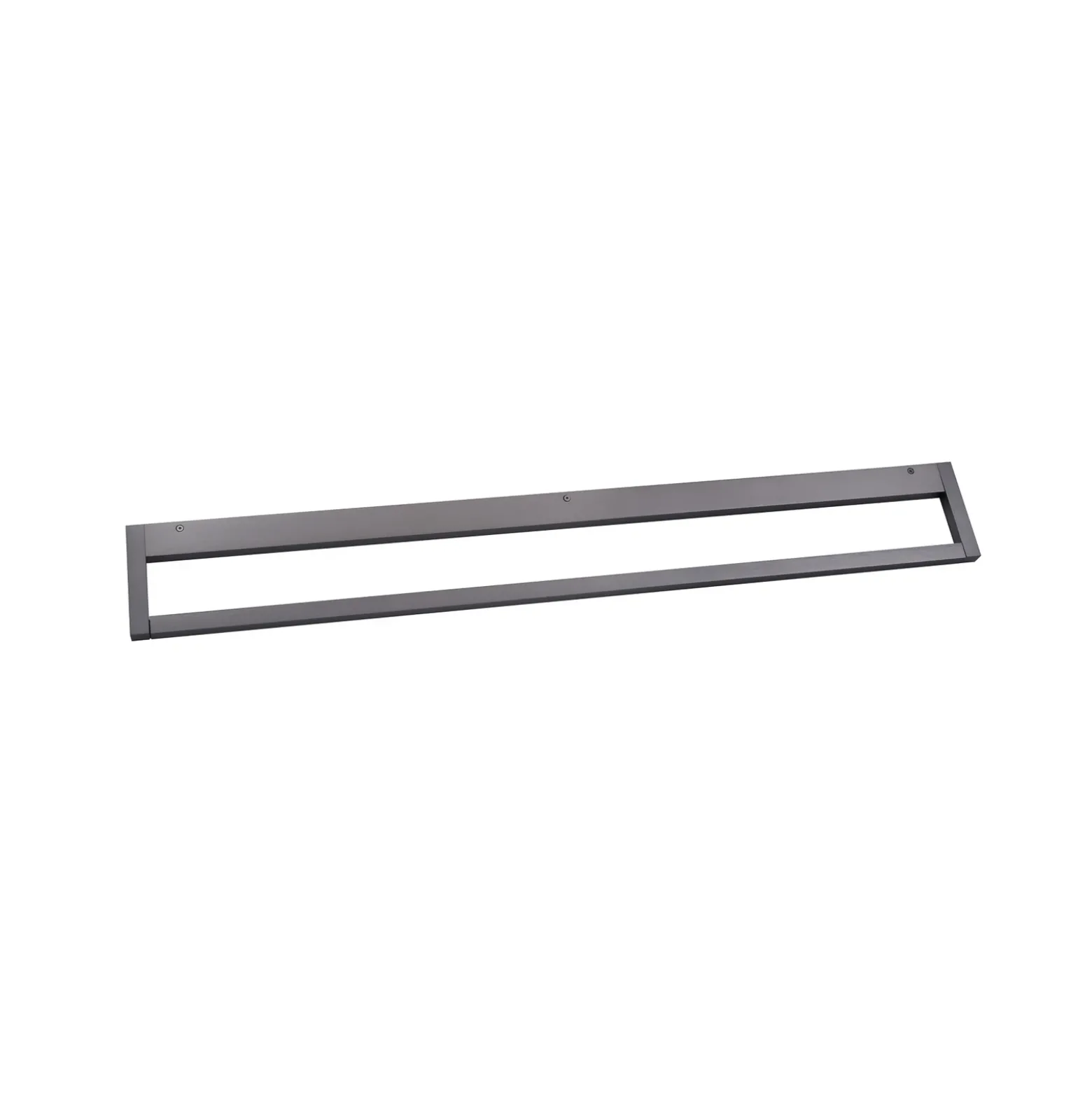 Aplique de pared LED PURE Puro, gris, 100 cm de ancho, aluminio, atenuador de