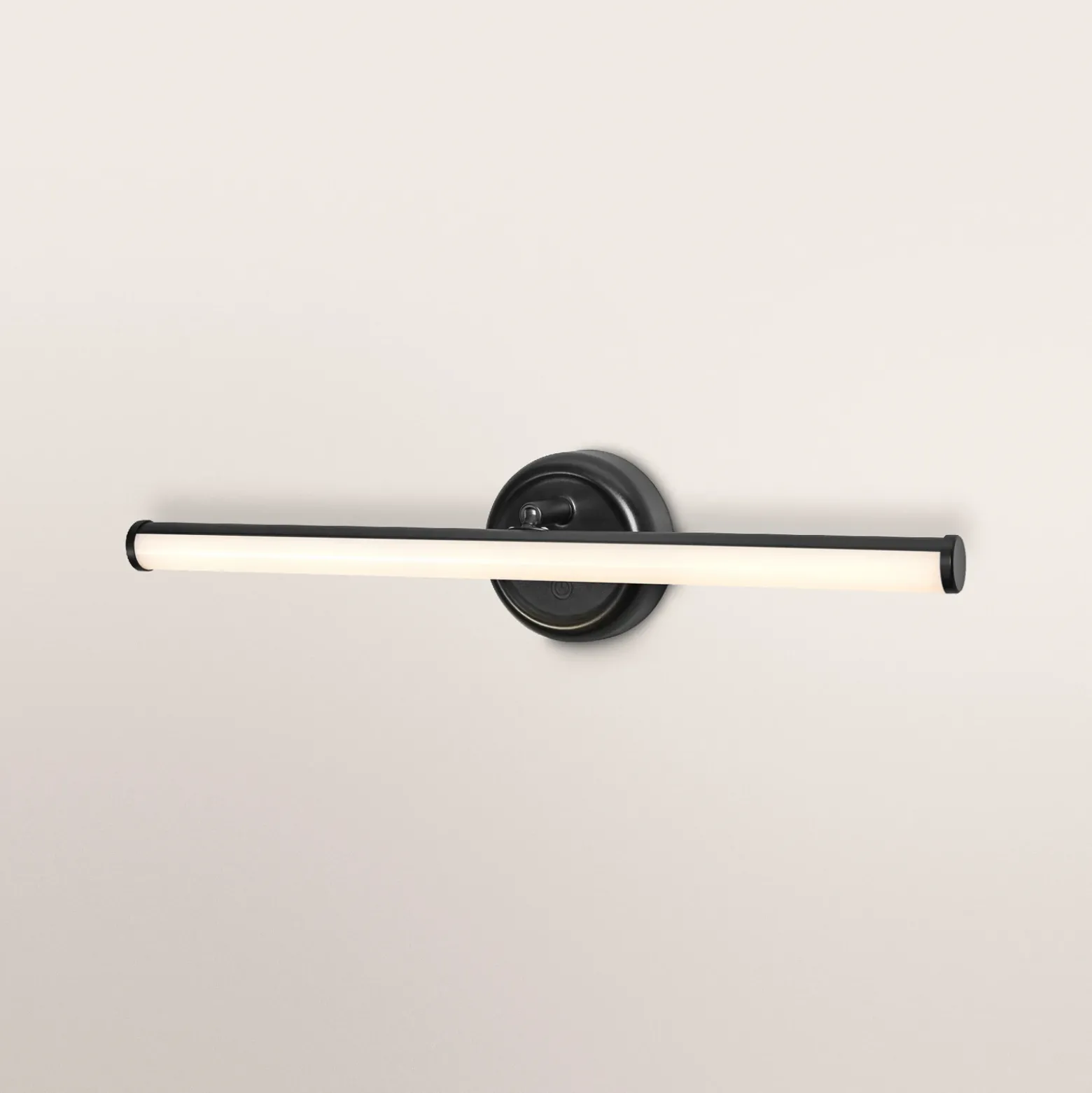 Aplique de pared LED recargable NIGHTLUX STICK de OSRAM, negra, con regulador