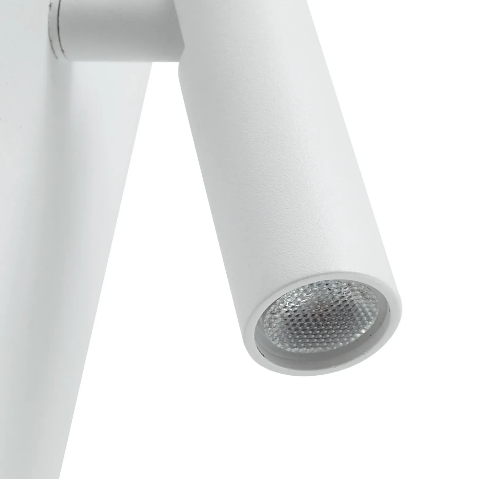 Aplique de pared LED recargable Lindby Agit, blanco, metal, regulador de