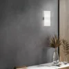 Aplique de pared LED recargable Magnetics, blanco, atenuable, 22,5 cm de