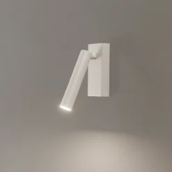 Aplique de pared LED Rulo, beige, acero, 3000 K