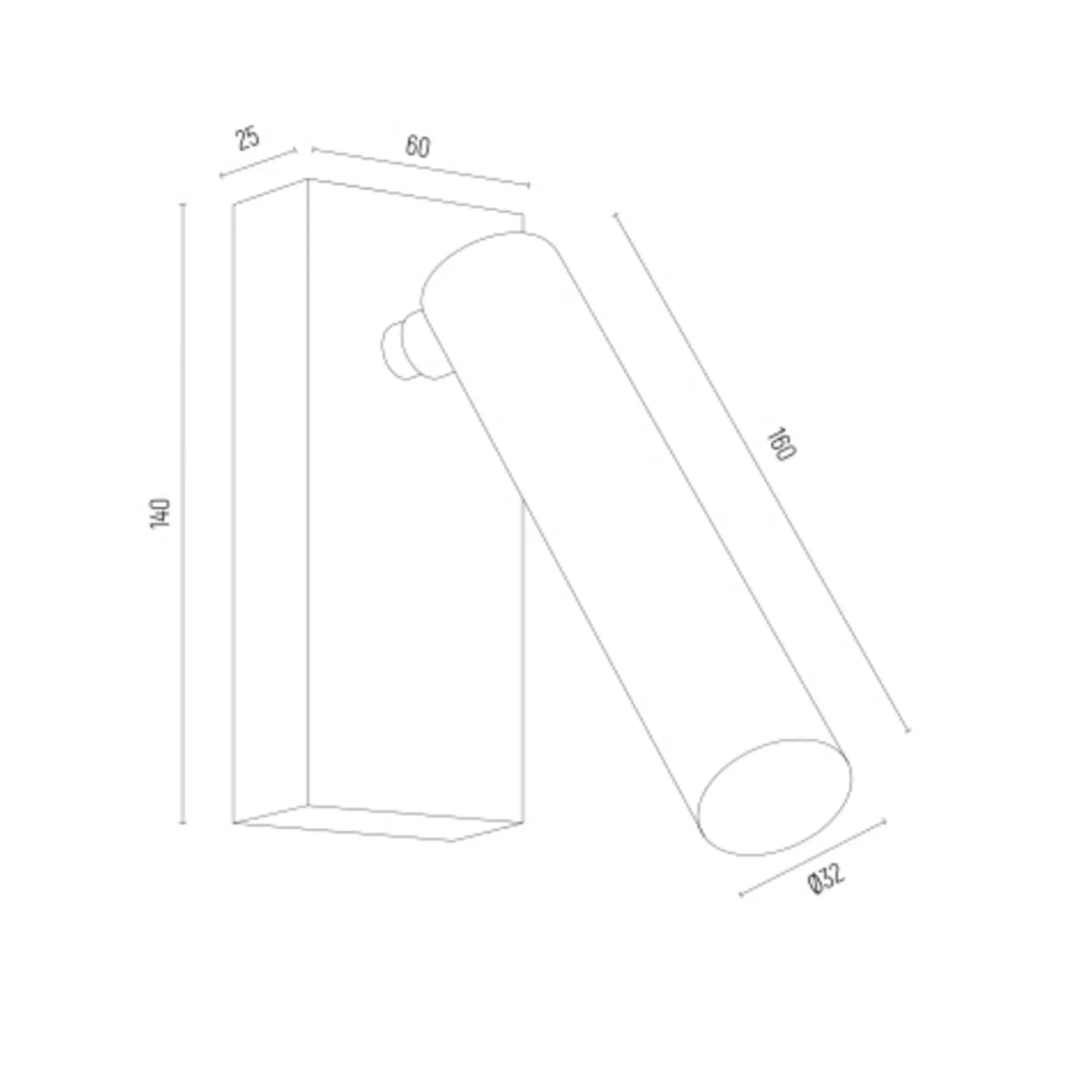 Aplique de pared LED Rulo, beige, acero, 3000 K
