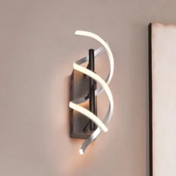 Aplique de pared LED Sequence, atenuable, CCT, aluminio