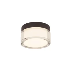 Aplique de pared LED SLV Cyft, negro, aluminio, Ø 13,2 cm, CCT