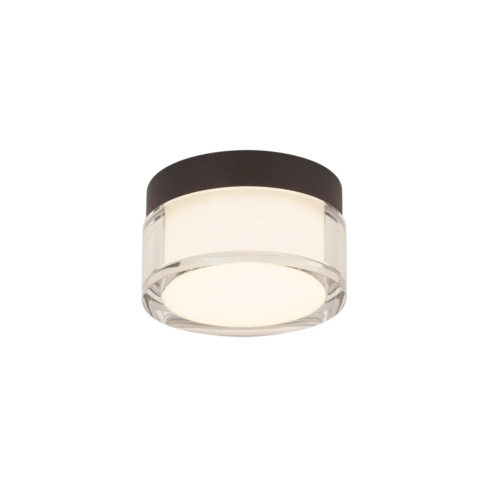 Aplique de pared LED SLV Cyft, negro, aluminio, Ø 13,2 cm, CCT