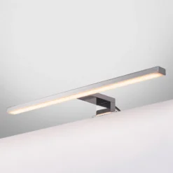 Aplique de pared LED SLV Dorisa ancho 50cm cromo