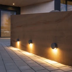 Aplique de pared LED SLV Pema, antracita
