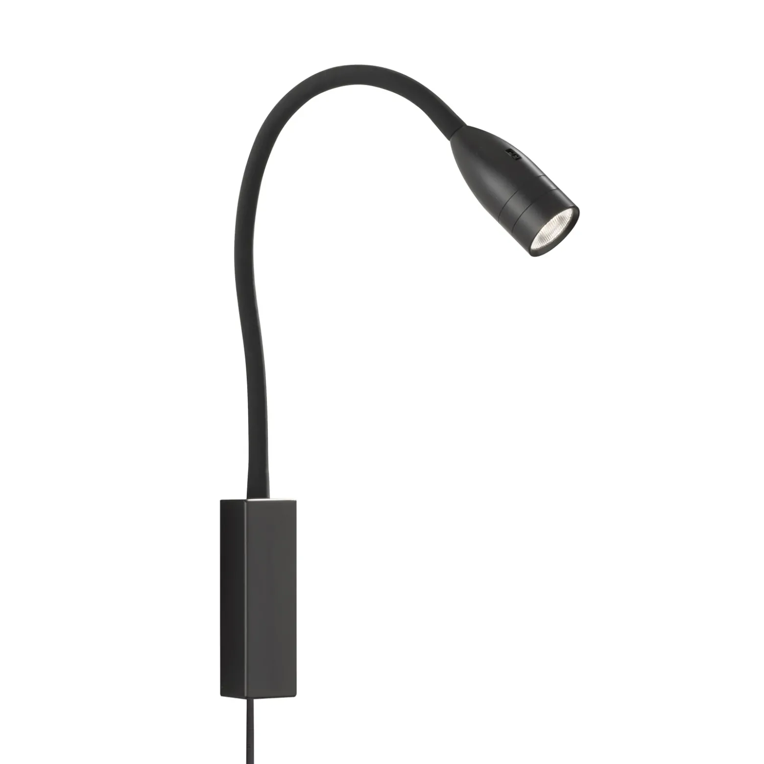 Aplique de pared LED Sten con control gestual, negro