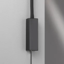 Aplique de pared LED Sten con control gestual, negro