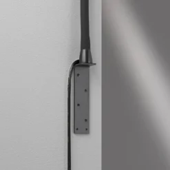 Aplique de pared LED Sten con control gestual, negro