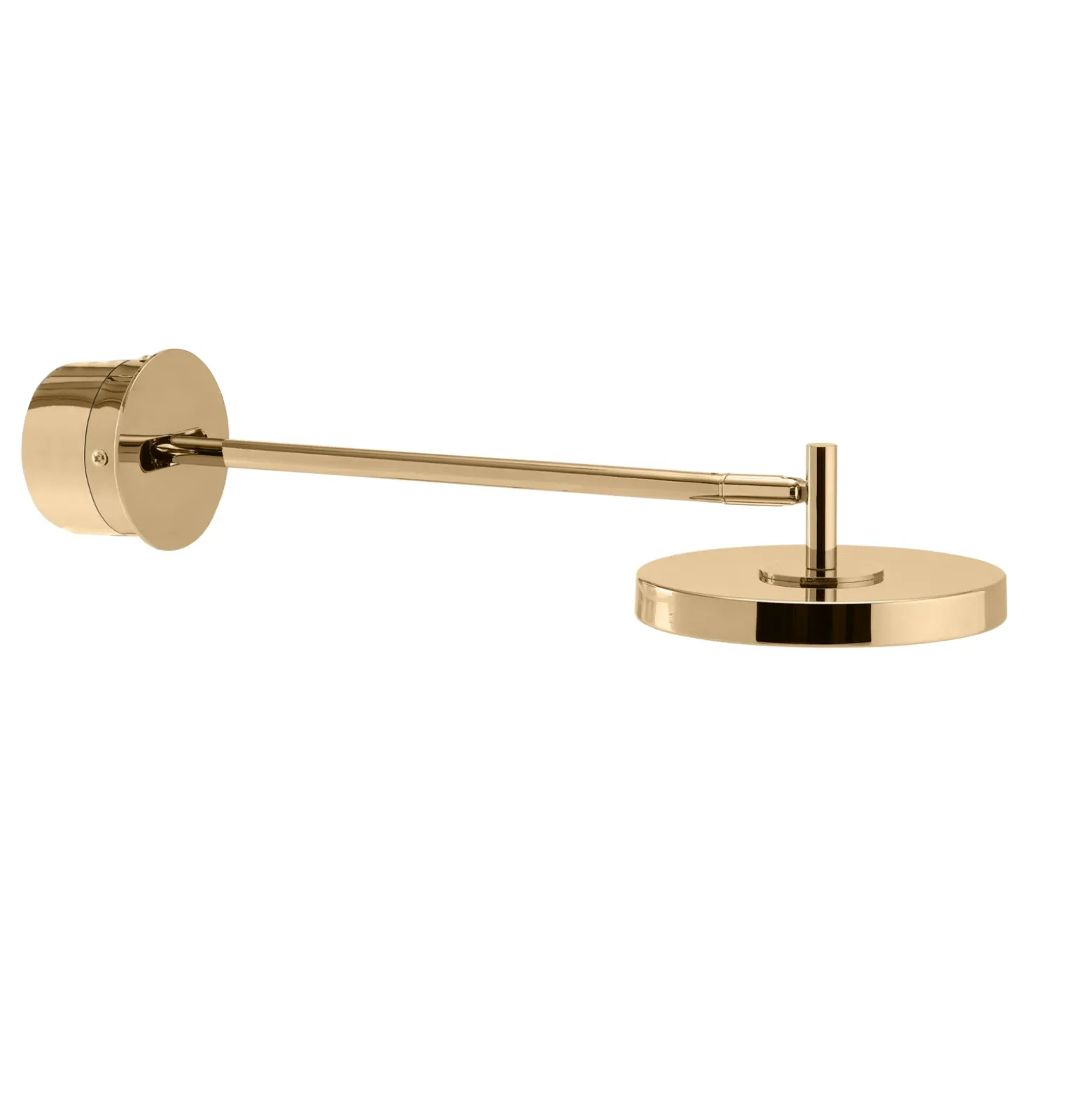 Aplique de pared LED UMAGE Asteria LONG HW, latón pulido, 45 cm