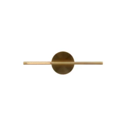 Aplique de pared LED UMAGE Omni, color latón, ancho 54 cm, 2 luces.