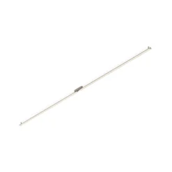 Aplique de pared LED Vibia SPA, longitud 613 cm, beige, IP44 2700 K