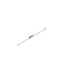 Aplique de pared LED Vibia SPA, longitud 253 cm, beige, IP44 2700 K