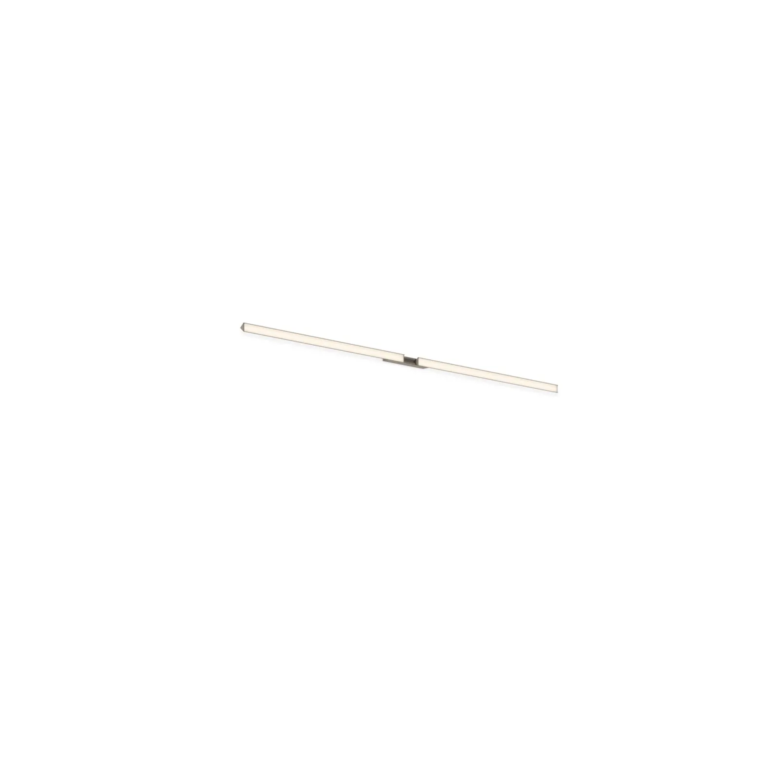 Aplique de pared LED Vibia SPA, longitud 253 cm, beige, IP44 2700 K