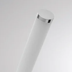 Aplique de pared LED VINA UP M, color cromo, altura 60 cm, IP44 CCT