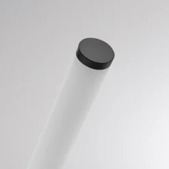 Aplique de pared LED VINA UP M, negro, altura 60 cm, IP44, CCT