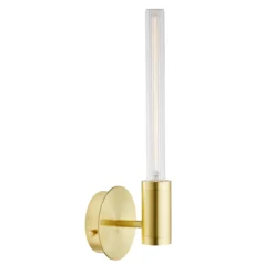 Aplique de pared Liberty Single, dorado