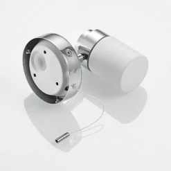 Aplique de pared Lindby Alimari, cromo