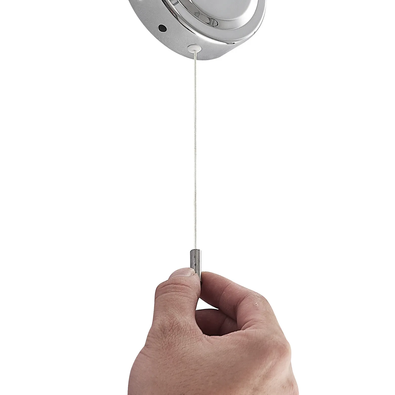 Aplique de pared Lindby Alimari, cromo