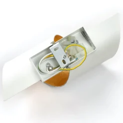 Aplique de pared Lindby Desirio, blanco/oro, 24cm, metal