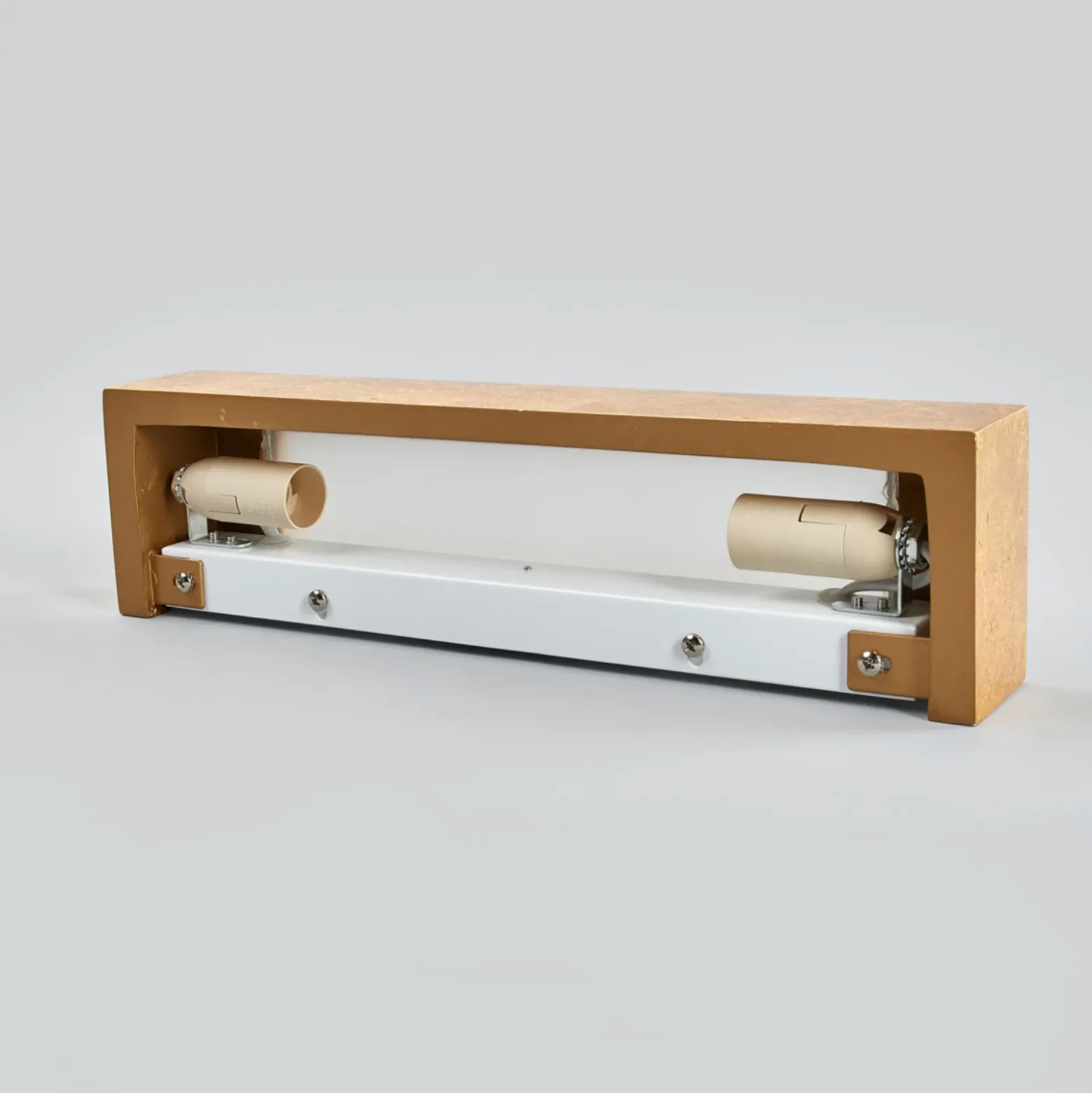 Aplique de pared Lindby Emina, dorado, escayola, 36cm, E14
