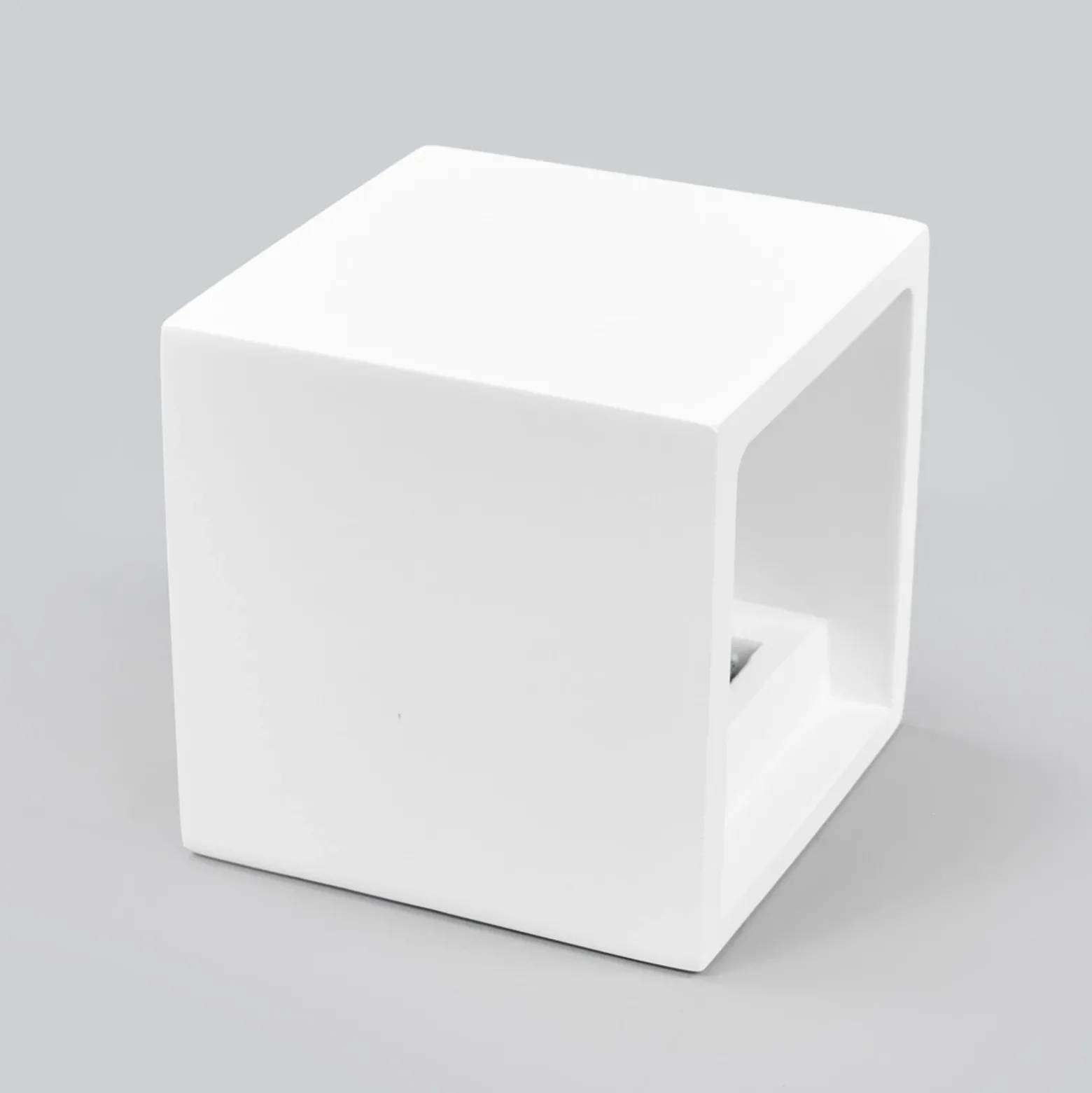 Aplique de pared Lindby Freja, blanco, escayola, G9