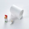 Aplique de pared Lindby Jannes, redondo, blanco, escayola, G9, pintable