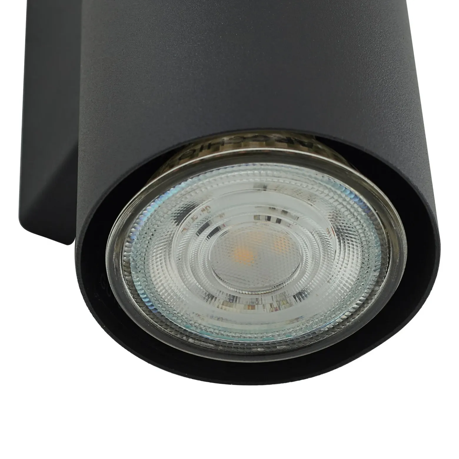 Aplique de pared Lindby Joffrey, 18 cm, negro, arriba/abajo, GU10