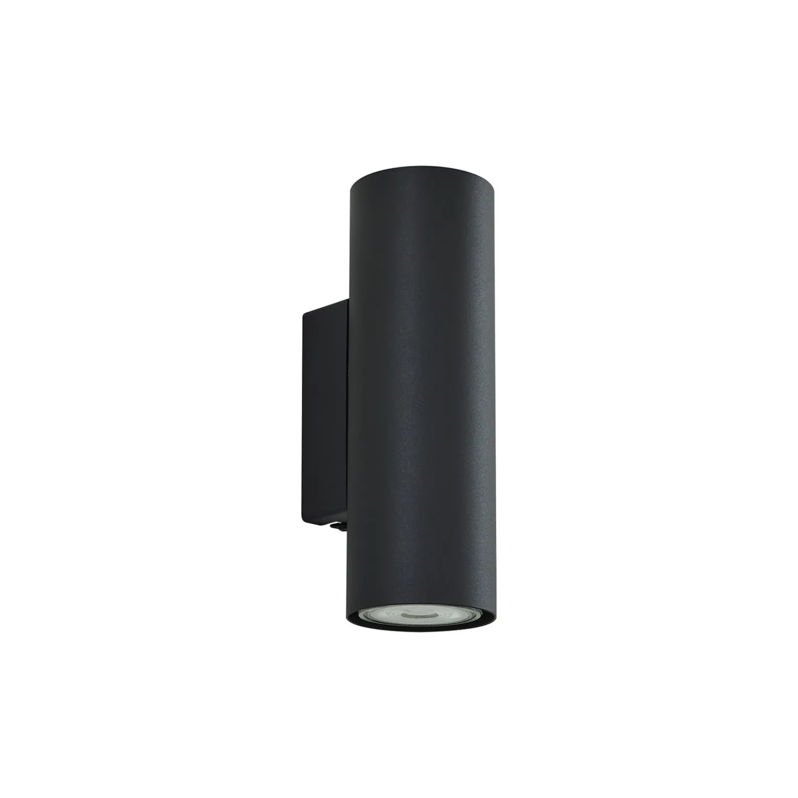 Aplique de pared Lindby Joffrey, 18 cm, negro, arriba/abajo, GU10