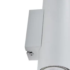 Aplique de pared Lindby Joffrey, 18 cm, blanco, arriba/abajo, GU10