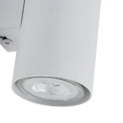 Aplique de pared Lindby Joffrey, 18 cm, blanco, arriba/abajo, GU10