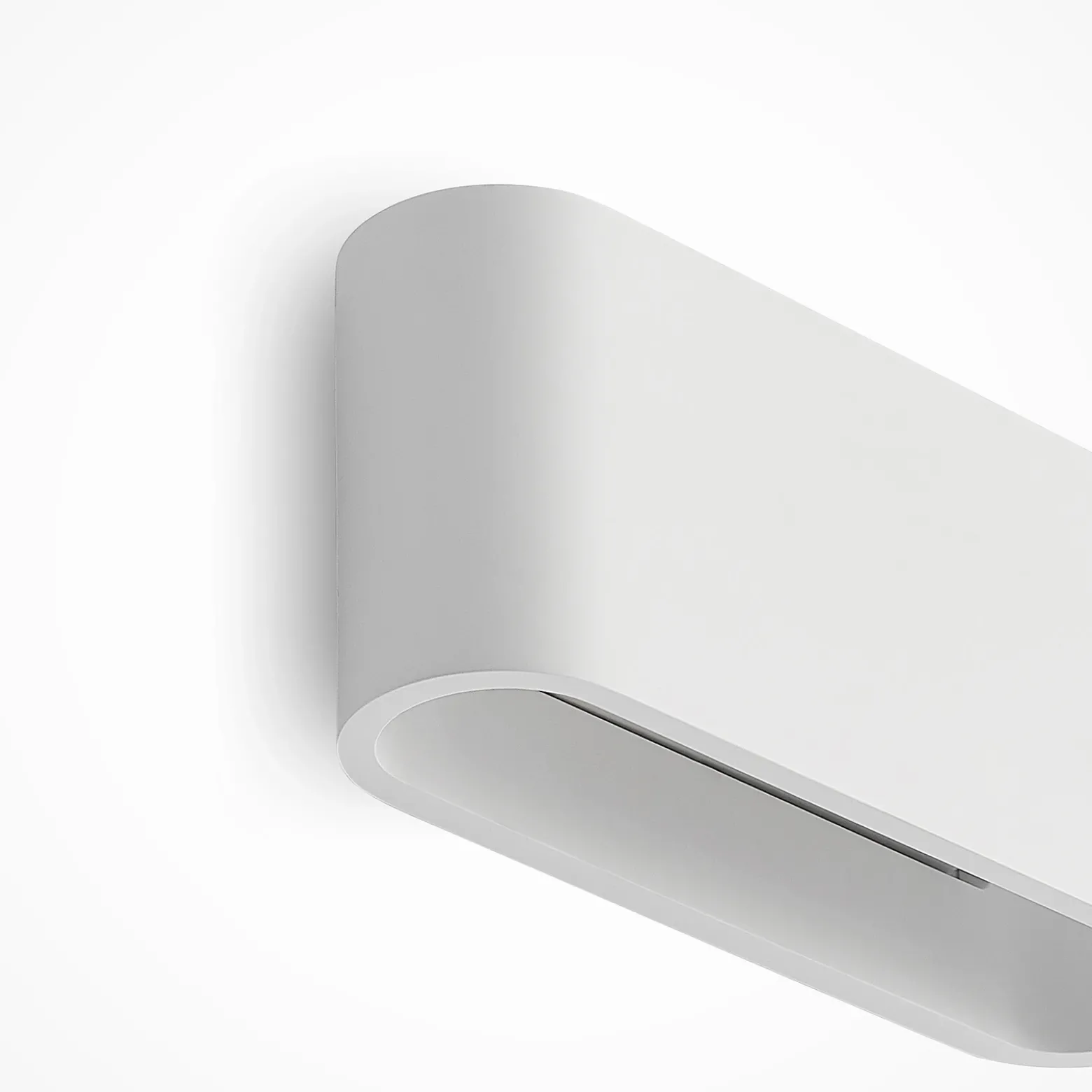 Aplique de pared Lindby Mavora, redondo, 25 cm, blanco, escayola, G9