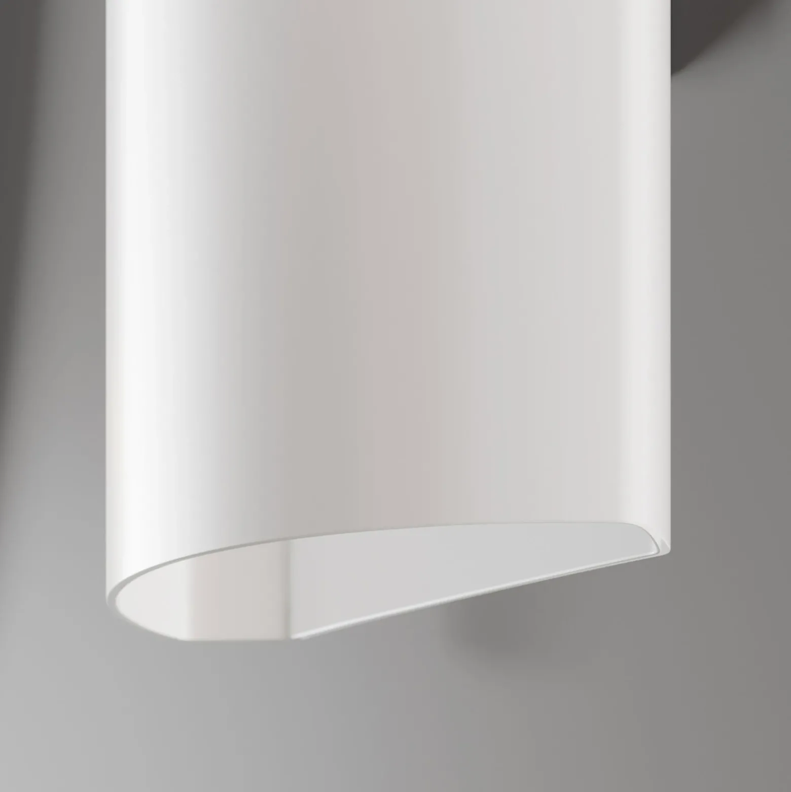 Aplique de pared Lindby Ophelia, altura 39 cm, blanco, cristal